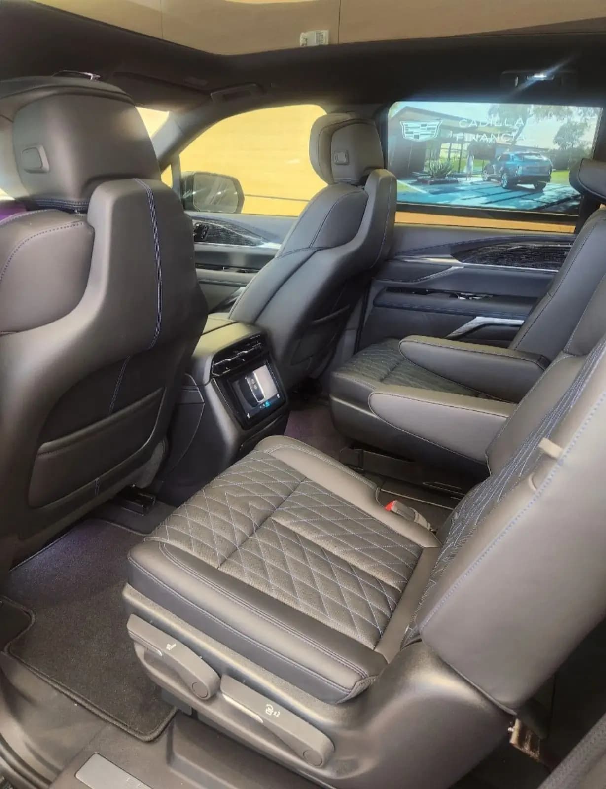 Cadillac luxury vehicle – interior