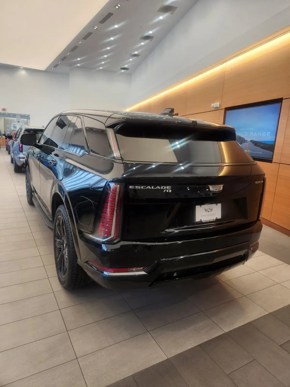 Cadillac luxury vehicle – rear view